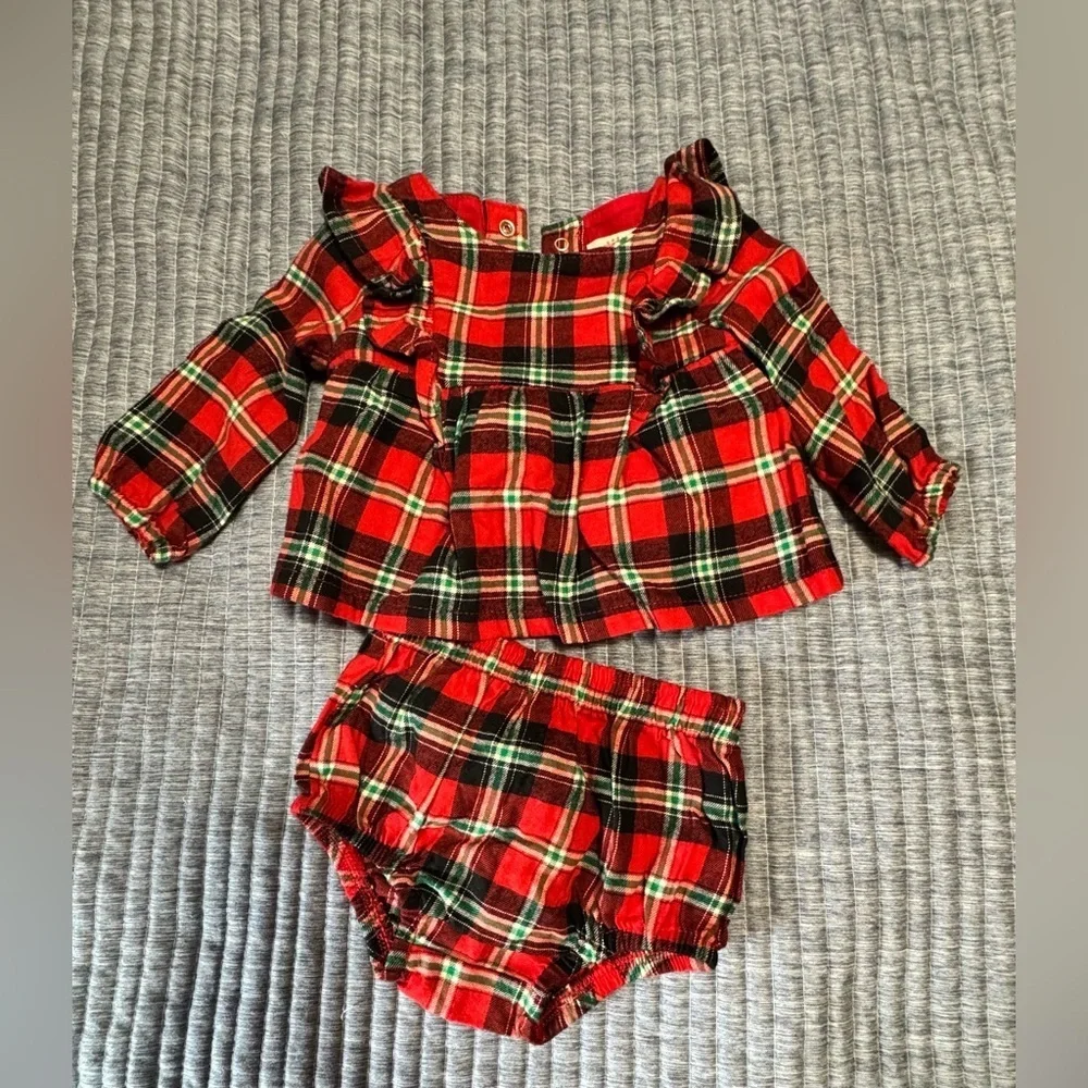 Cat & Jack Size 0-3 Holiday Dress